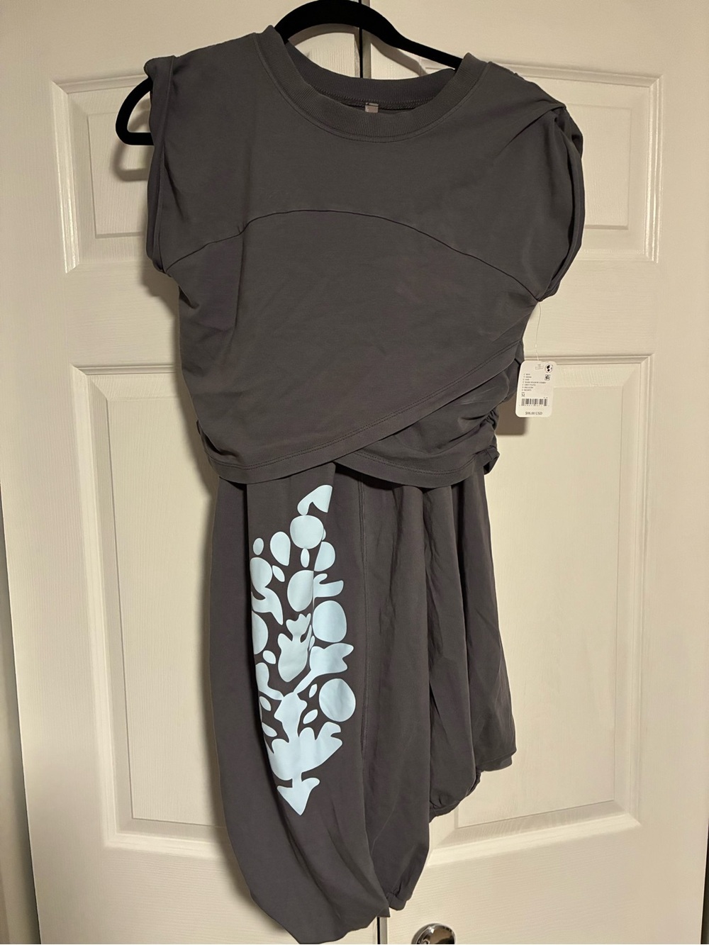 Free People Crossover Grey Set NWT - Picture 2 of 12